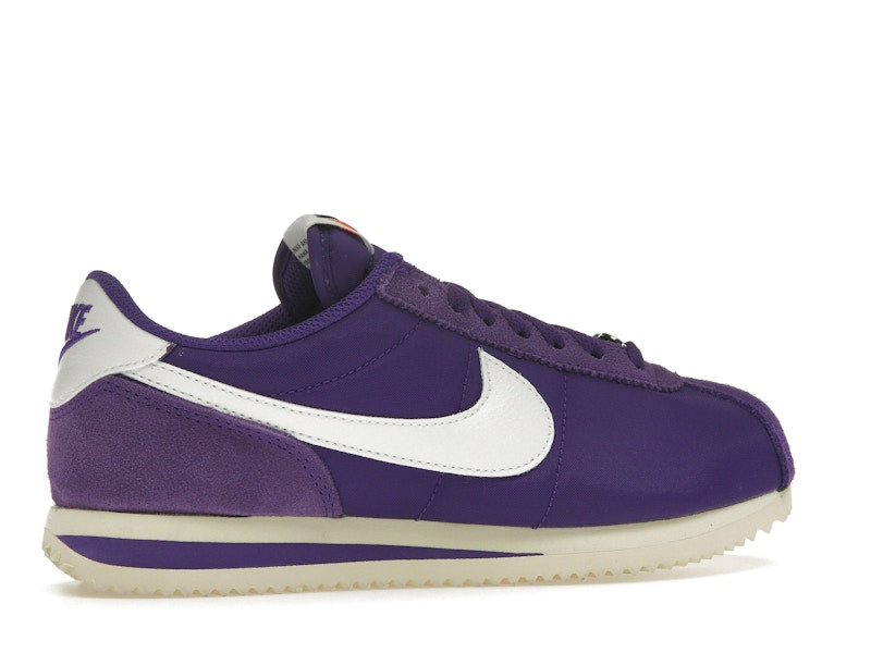 Nike Cortez Textile Field Purple Alabaster Safety Orange Summit White (Women's)