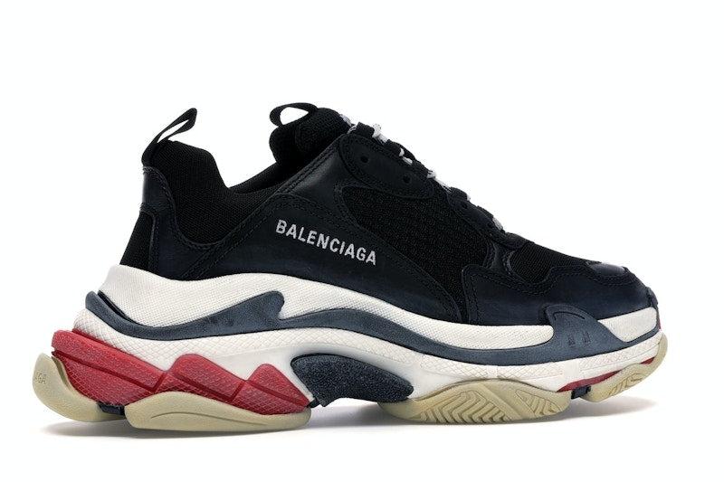 Balenciaga Triple S Black White Red (2018 Reissue)