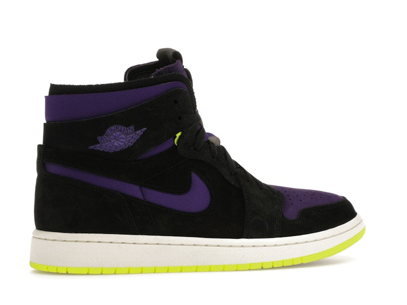 Jordan 1 High Zoom Air CMFT Black Court Purple Lemon Venom (Women's)