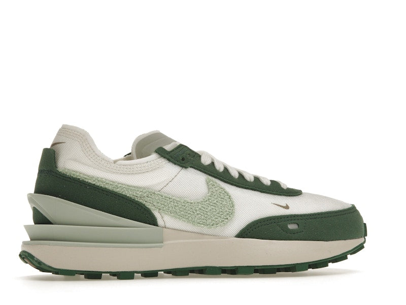 Nike Waffle One Summit White Moon Fossil Gorge Green Honeydew (Women's)