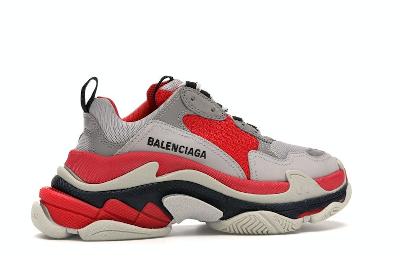 Balenciaga Triple S Red Grey (Women's)