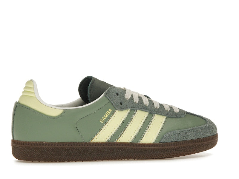adidas Samba OG Silver Green Legend Ivy (Women's)