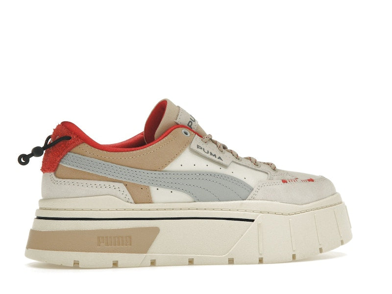 Puma Mayze Stack Retro Grade Vaporous Grey Red