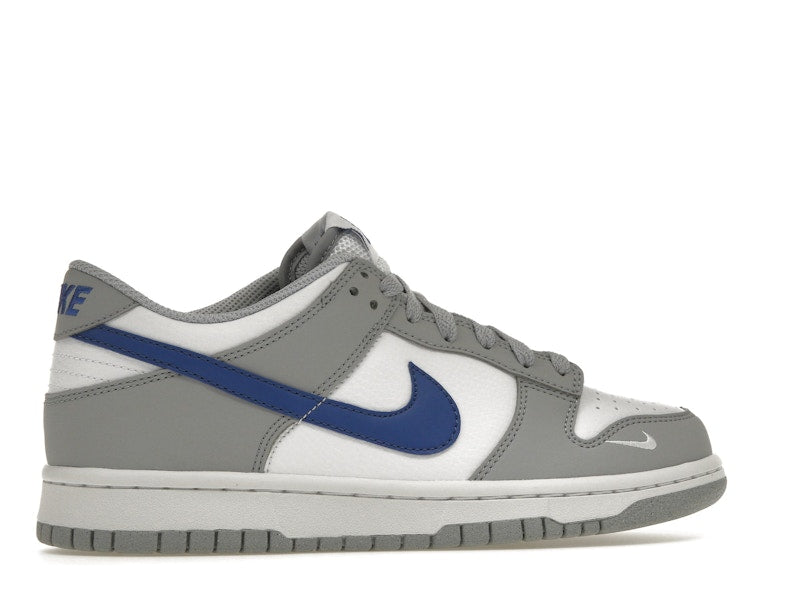 Nike Dunk Low Mini Swoosh Wolf Grey Game Royal (GS)