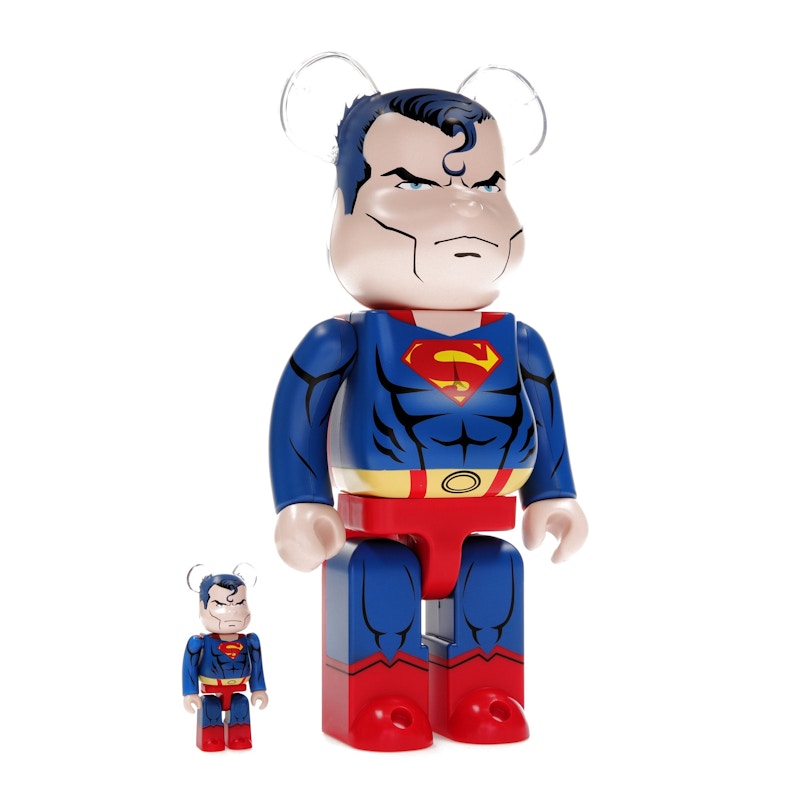 Bearbrick Superman (Batman: Hush Ver.) 100% & 400% Set