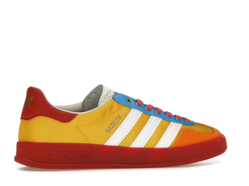 adidas x Gucci Gazelle Yellow White Red (Women's)