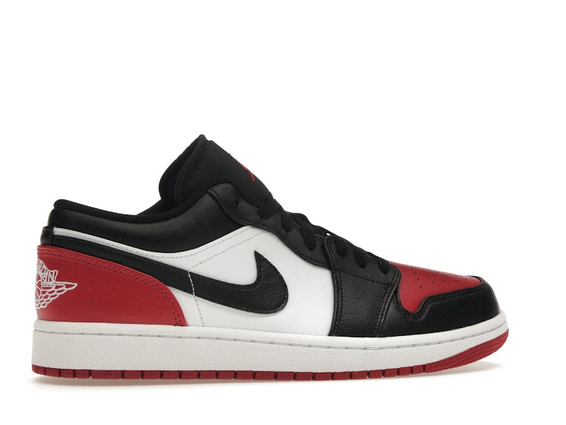 Jordan 1 Low Bred Toe 2.0