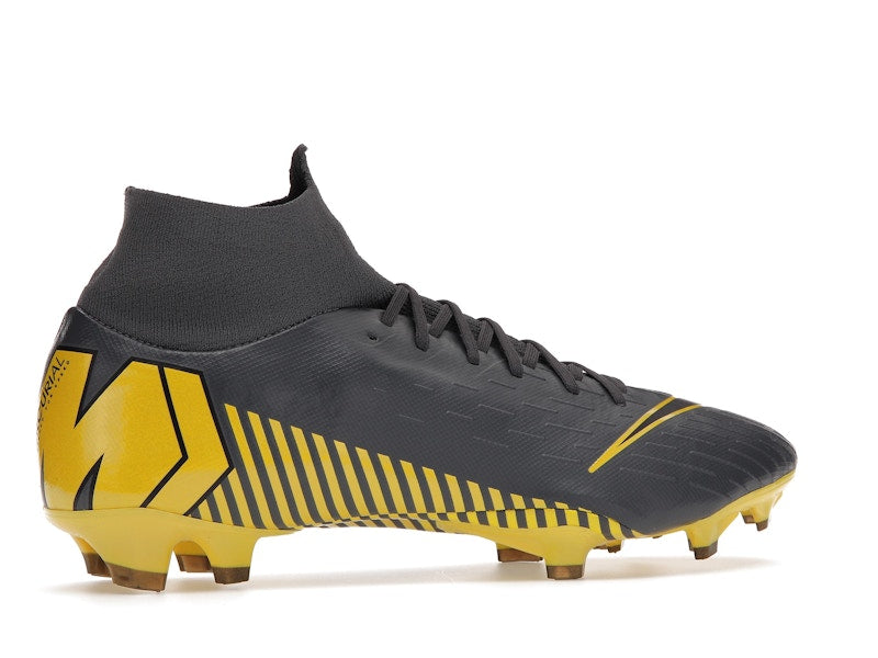 Nike Mercurial Superfly 6 Pro FG Grey Opti Yellow