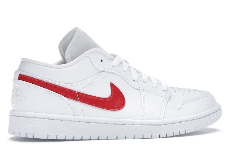 Jordan 1 Low White University Red (Women's)