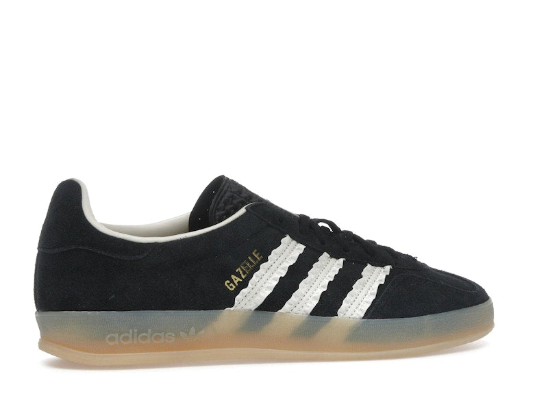 adidas Gazelle Indoor Core Black Cream White Gum (Women's)