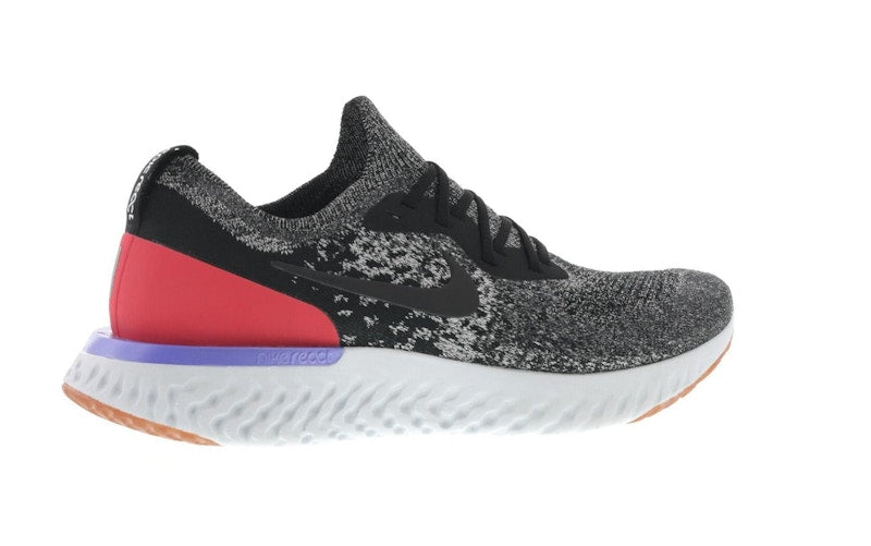 Nike Epic React Flyknit Black Red Orbit