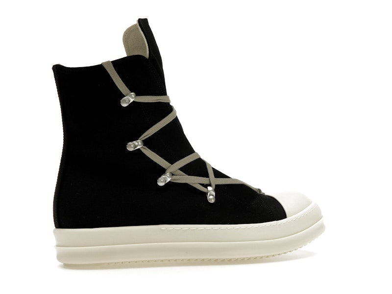 Rick Owens Lido DRKSHDW Hexa High Black Milk