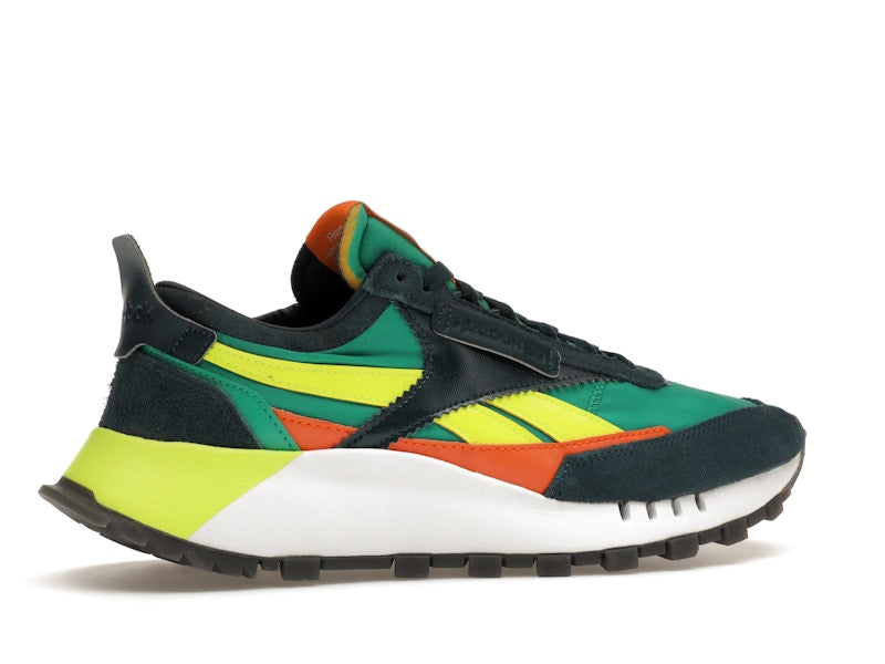 Reebok Classic Leather Legacy Court Green Solar Yellow