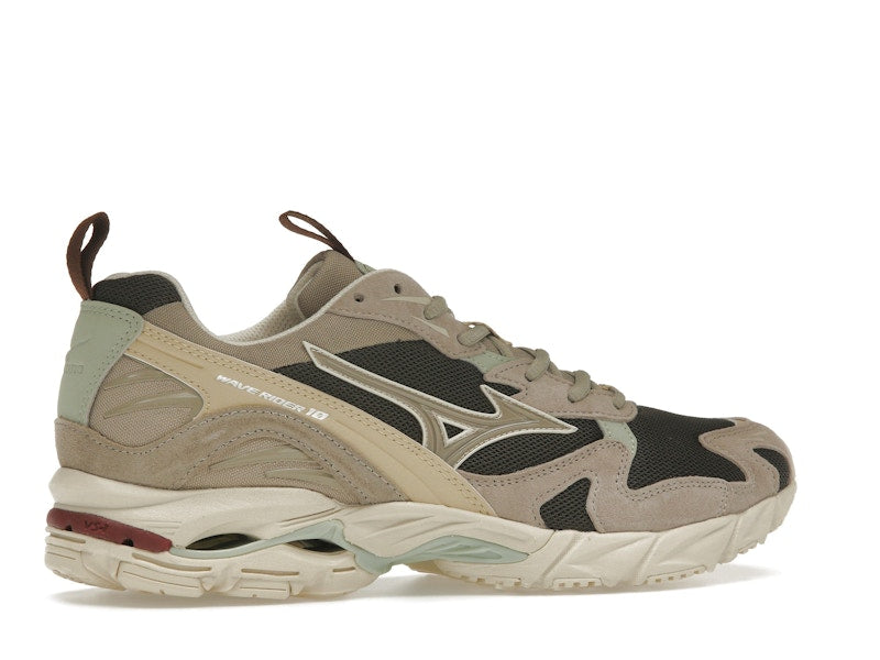 Mizuno Wave Rider 10 Beluga Vintage Khaki