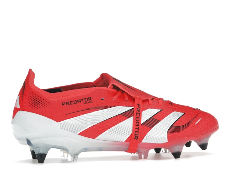 adidas Predator Elite Fold-Over Tongue SG Lucid Red Cloud White Core Black