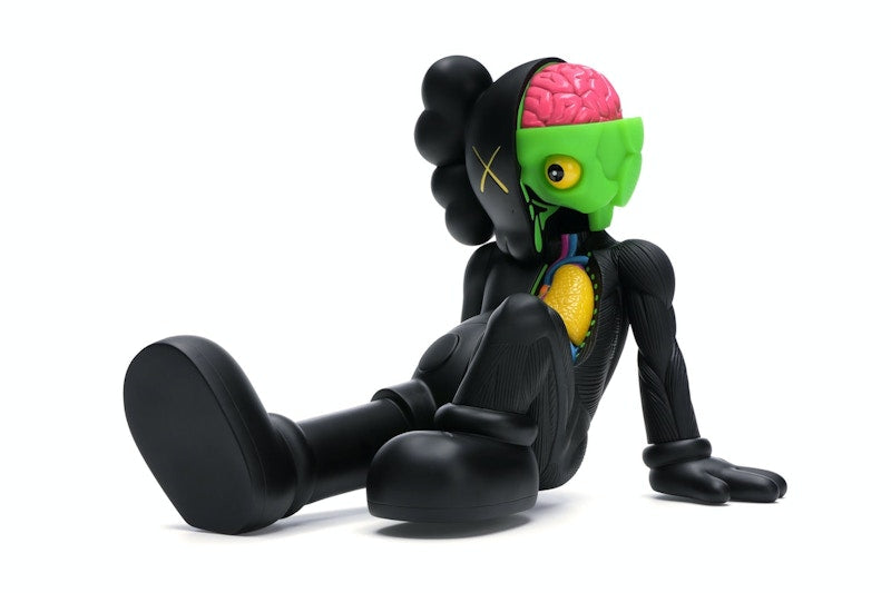 KAWS Resting Place Vinyl Figure Black