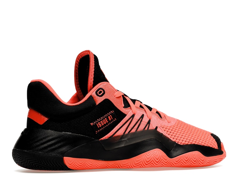 adidas D.O.N. Issue #1 Core Black Solar Red