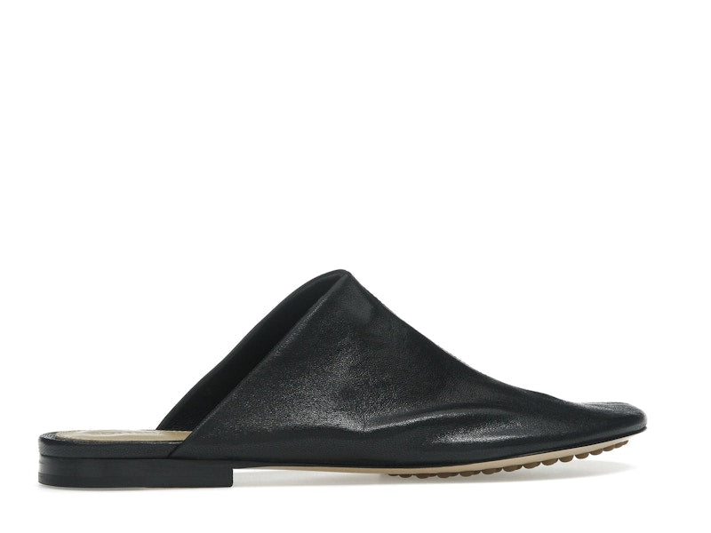 Bottega Veneta Leather Dot Sock Slippers Black (Women's)