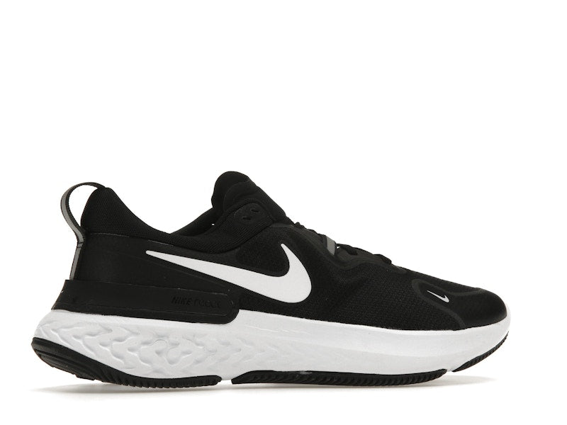Nike React Miler Black White