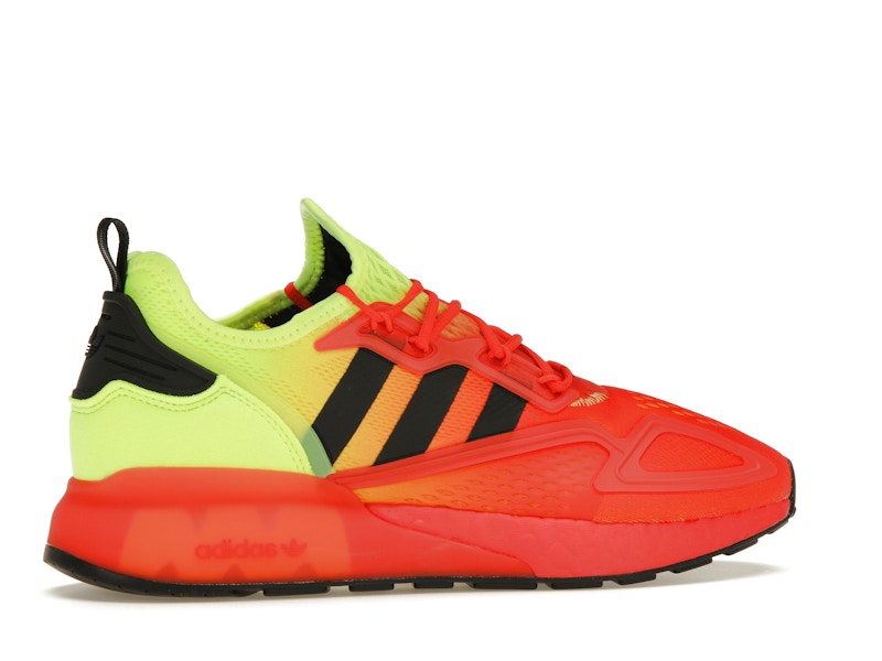 adidas ZX 2K Boost Solar Yellow Hi Res Red