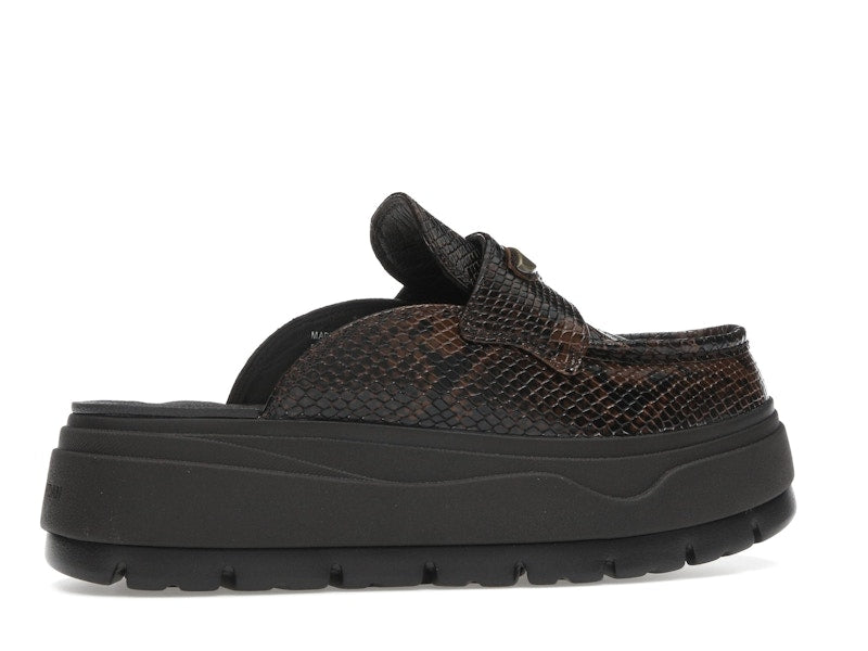 Jordan Mule Croc Velvet Brown (Women's)
