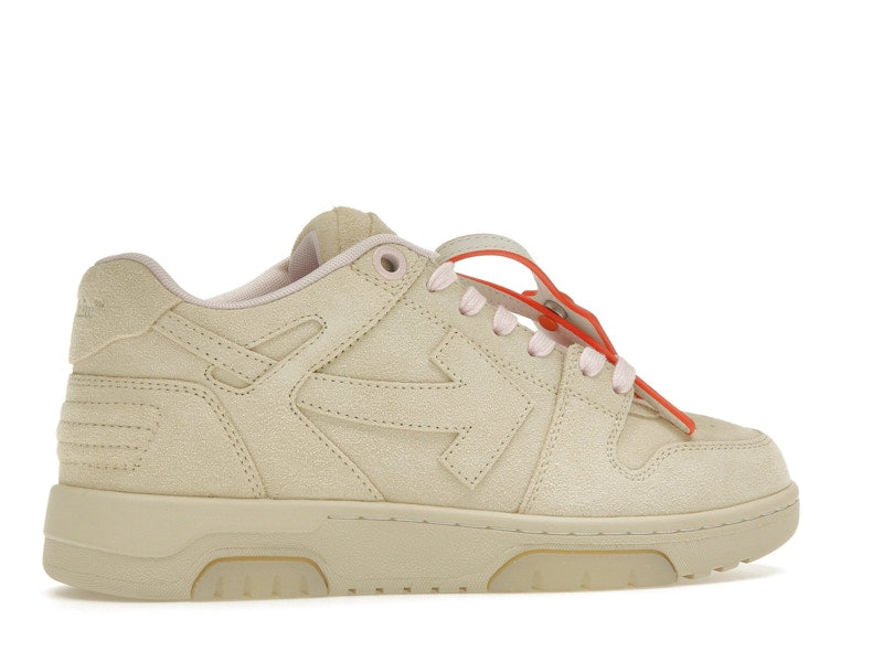 Off-White Out Of Office Suede Beige Pink