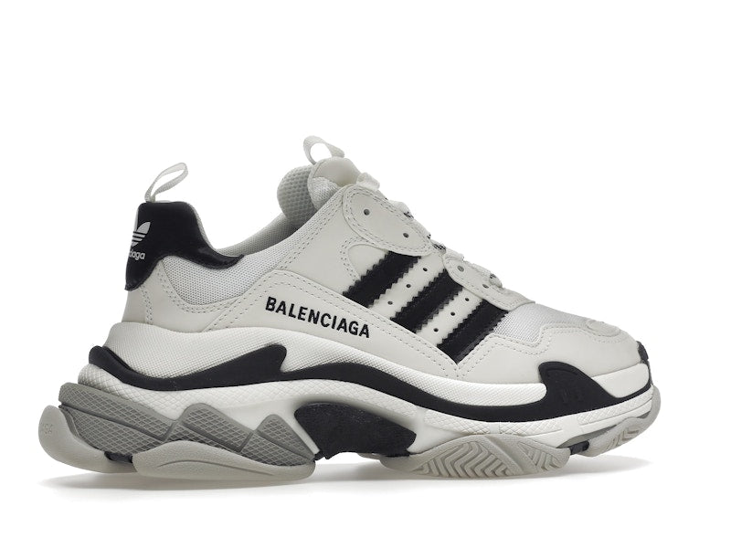 Balenciaga x adidas Triple S White Black (Women's)