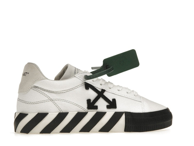 OFF-WHITE Vulc Low Canvas White Black SS22 (Women's)