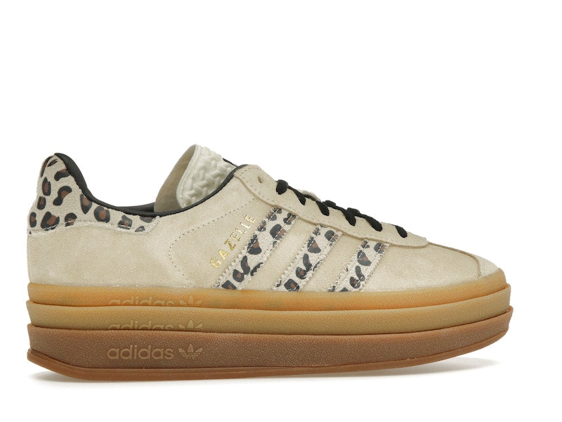 adidas Gazelle Bold Cream Black Leopard (Women's)