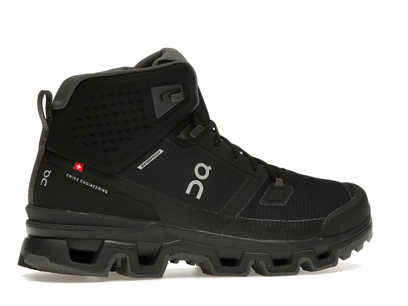 On Running Cloudrock 2 Waterproof Black Eclipse