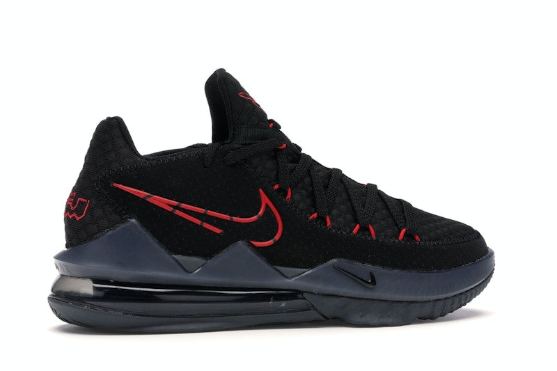 Nike LeBron 17 Low Black Red Dark Grey