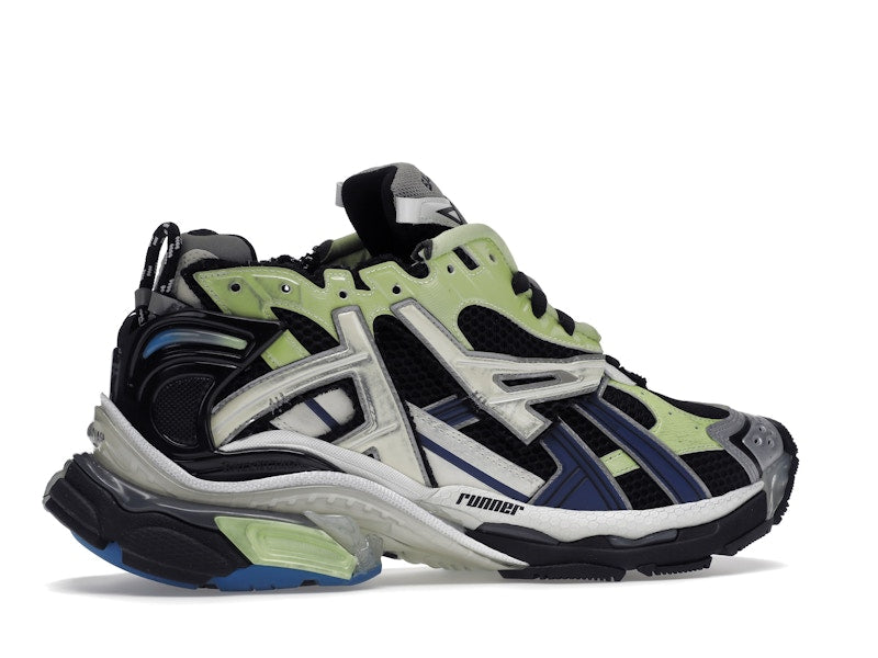 Balenciaga Runner Green Blue Black Grey