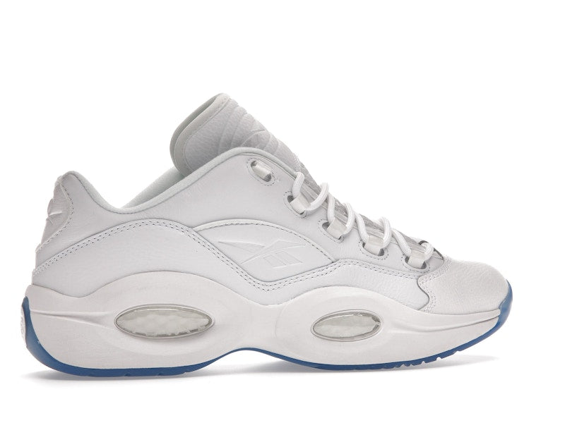 Reebok Question Low White Clear Blue Sole