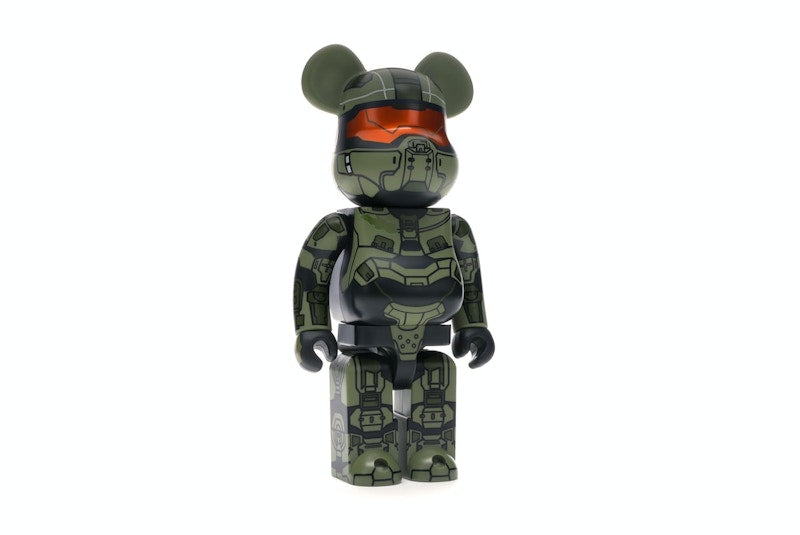 Bearbrick Halo Master Chief 400% Green