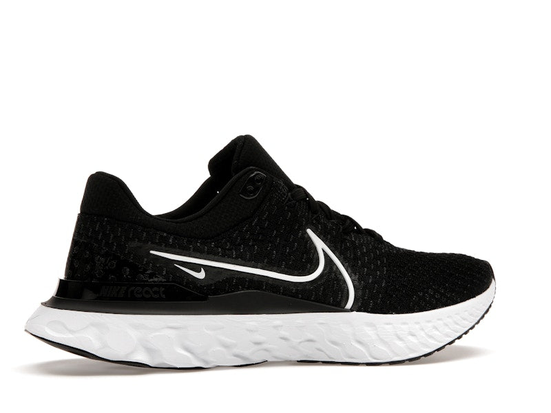 Nike React Infinity Run Flyknit 3 Black White