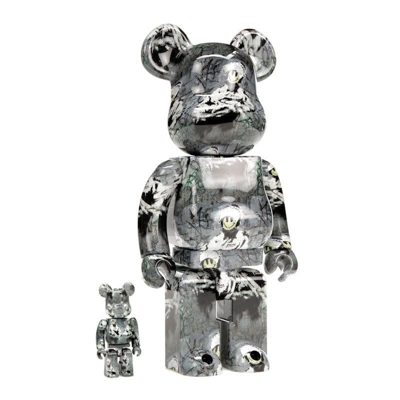 Bearbrick Riot Cop 100% & 400% Set