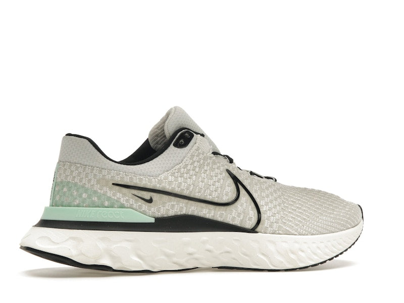 Nike React Infinity Run Flyknit 3 Phantom Black Mint