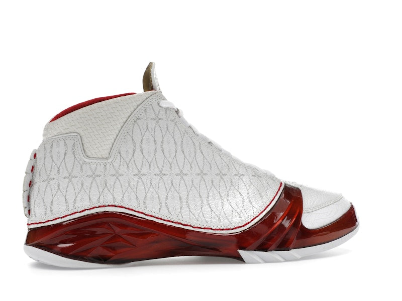 Jordan 23 White Varsity Red