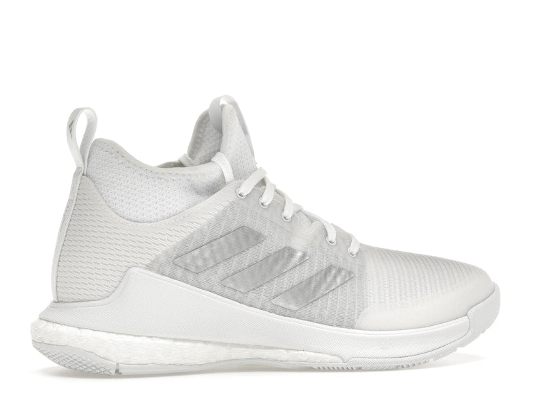 adidas Crazyflight Mid Cloud White Silver Metallic Grey (Women's)