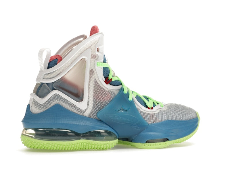 Nike LeBron 19 Dutch Blue Lime Glow (GS)