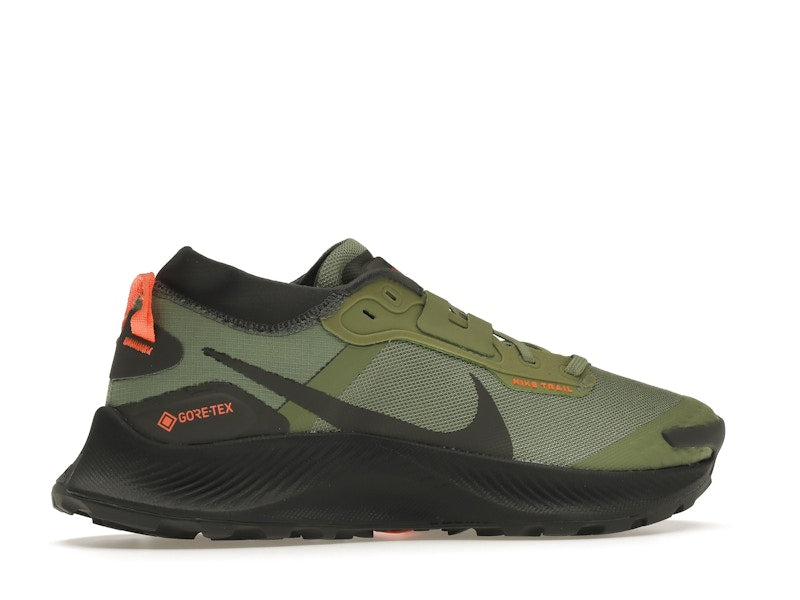 Nike Pegasus Trail 3 Gore-Tex Oil Green Iron Grey Total Orange