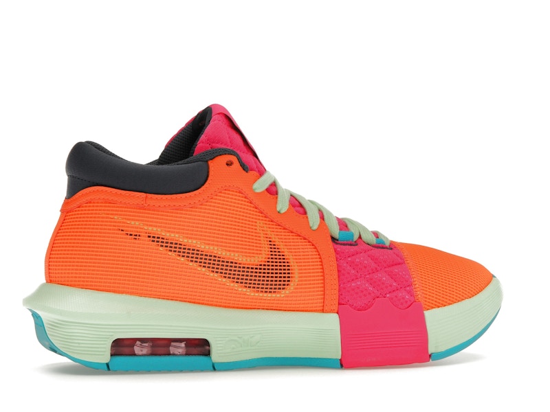 Nike LeBron Witness 8 Total Orange Laser Fuchsia