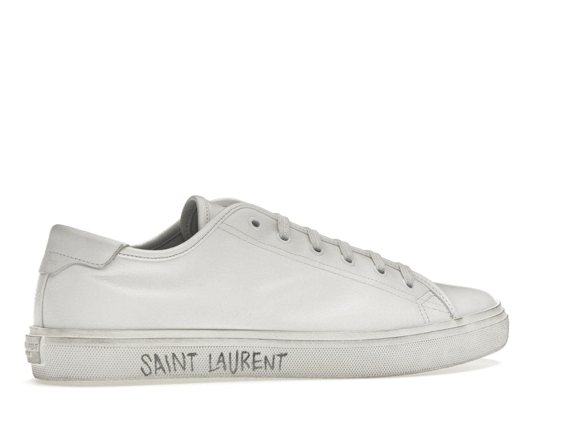 Saint Laurent Malibu Low Optic White