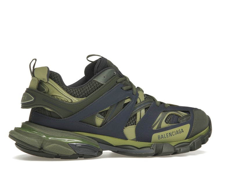 Balenciaga Track Green Navy Yellow