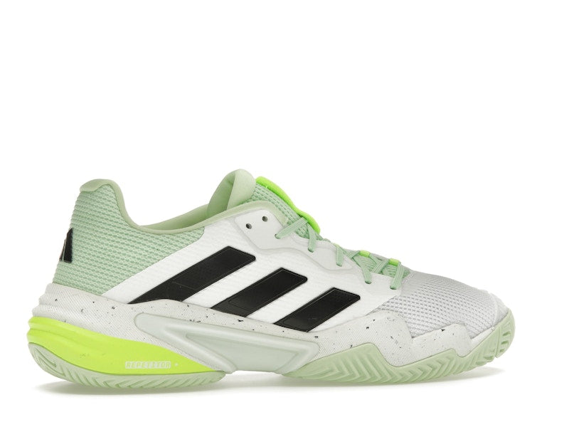 adidas Barricade 13 Cloud White Core Black Semi Green Spark