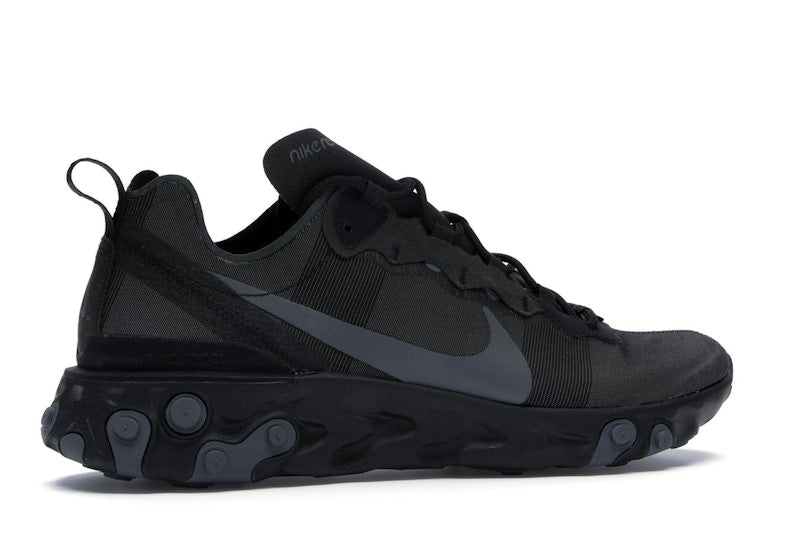 Nike React Element 55 Triple Black