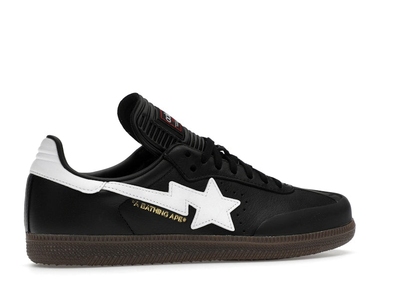 adidas Samba Bape Black White Gum