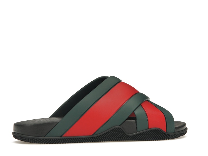 Gucci Web Slide Black Rubber