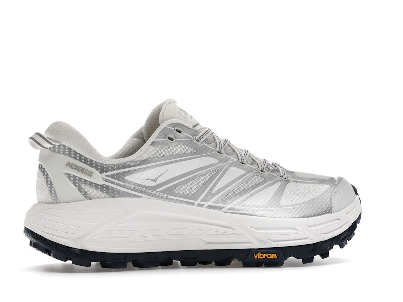 Hoka One One Mafate Speed 2 White Silver