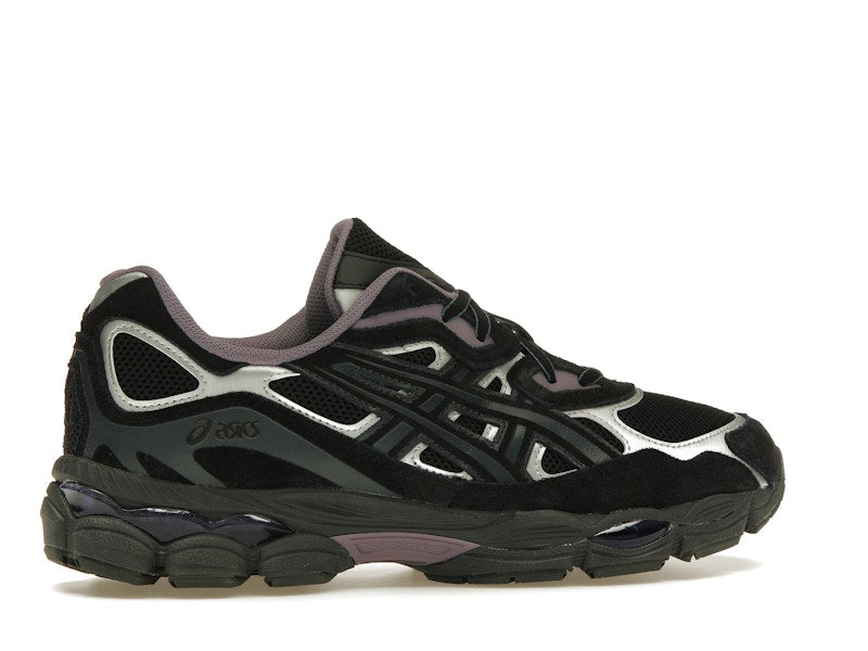 ASICS Gel-NYC Black Purple Graphite Grey